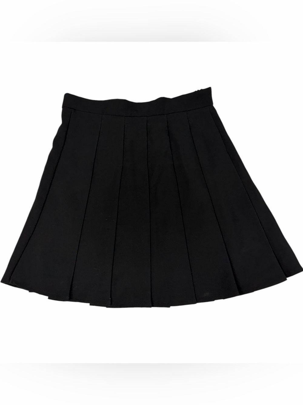 Black Pleated Skirt